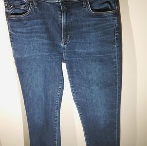 Anthropologie Rocket Crop High Rise Skinny Jeans